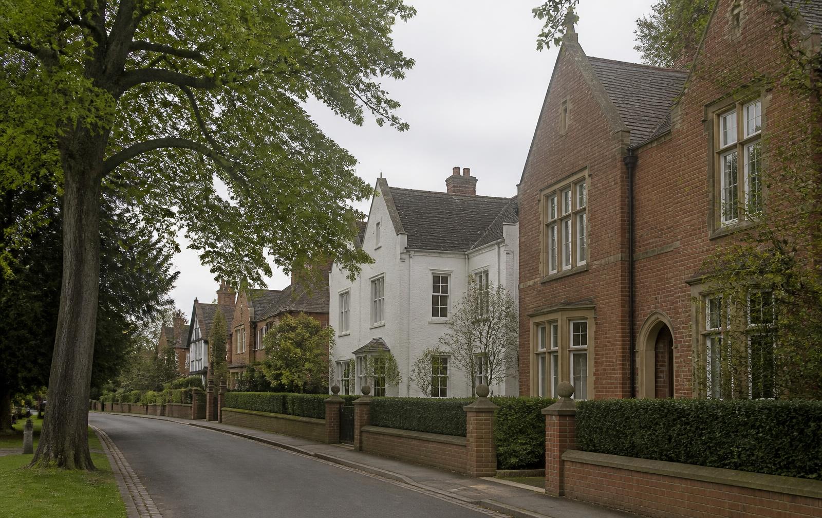 Leafy Cheshire street of substantial period homes